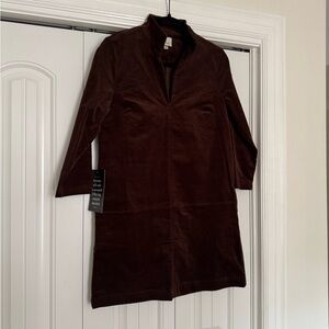 Tuckernuck Dark Brown Corduroy Dress
